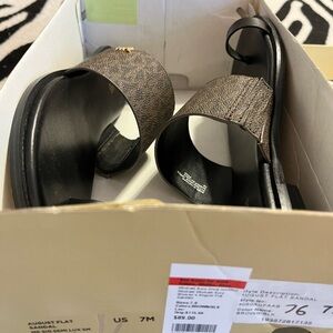 Size 7 sandals Michael Kors